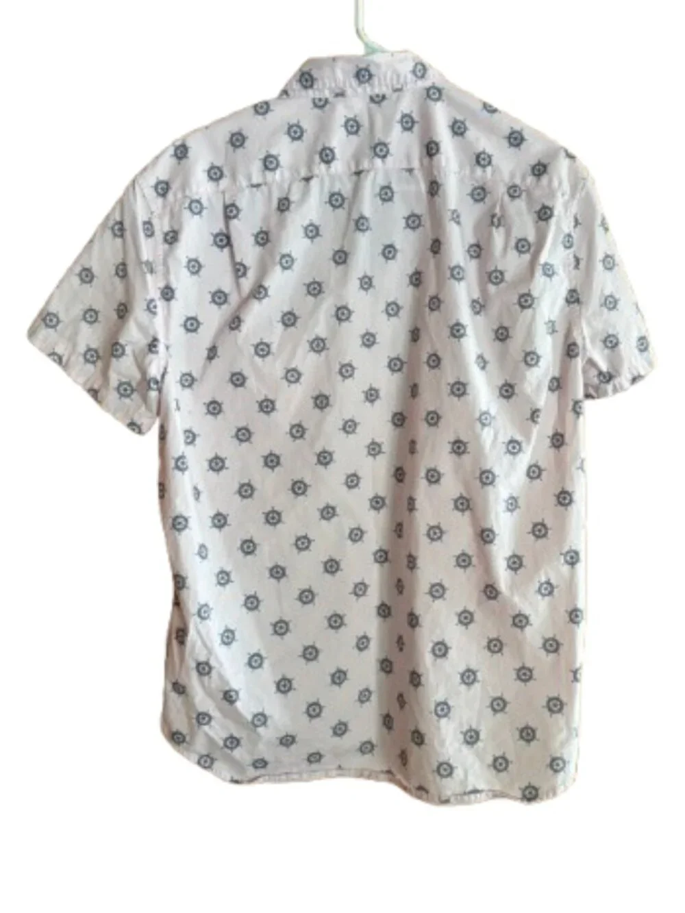 J.Crew men’s short sleeve collared button-down shirt NWOT (A3)